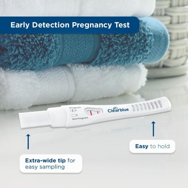 Clearblue Early Detection Pregnancy Test, 5 Ct  Health & Household - Image 18