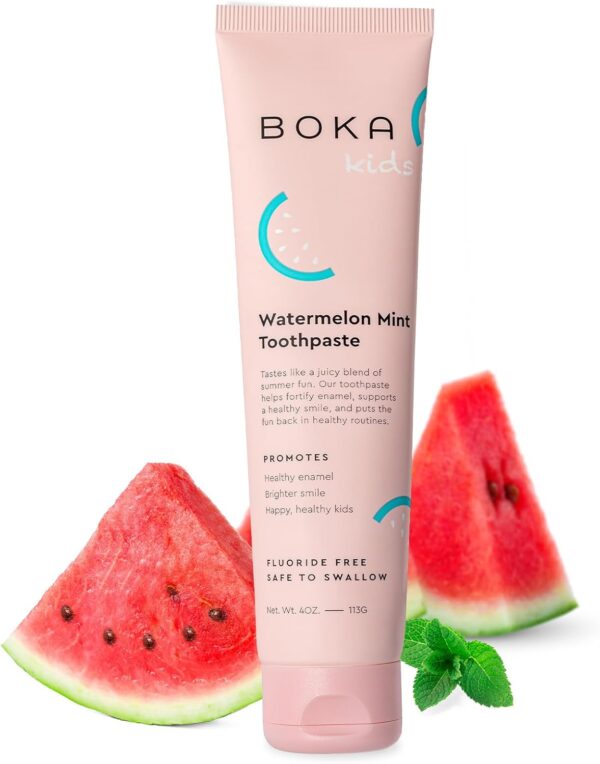 Boka Fluoride Free Toothpaste Nano Hydroxyapatite, Helps Remineralize, Appropriate for Sensitive Teeth