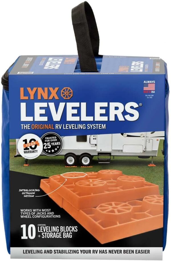 Tri-Lynx 00015 Lynx Levelers - 10 Pack , Orange - Image 3