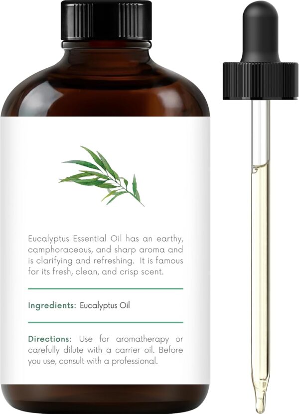 Eucalyptus Essential Oil - Huge 4 Fl Oz - 100% Pure and Natural - Premium Grade Essential Oil for Diffuser and Aromatherapy  Health & Household - Image 22