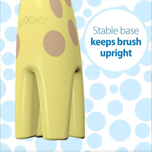 Dr. Brown's Infant-to-Toddler Toothbrush, Giraffe - Image 4