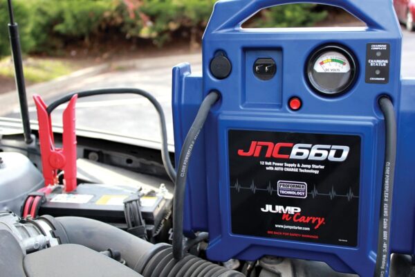 Clore Automotive Jump-N-Carry JNC660 1700 Peak Amp 12 Volt Jump Starter , Blue - Image 3