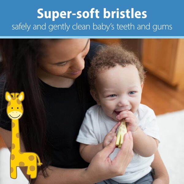 Dr. Brown's Infant-to-Toddler Toothbrush, Giraffe - Image 3