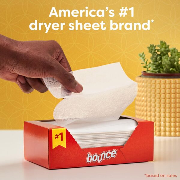 Bounce Dryer Sheets Laundry Fabric Softener, Outdoor Fresh Scent, 240 Count - Image 4